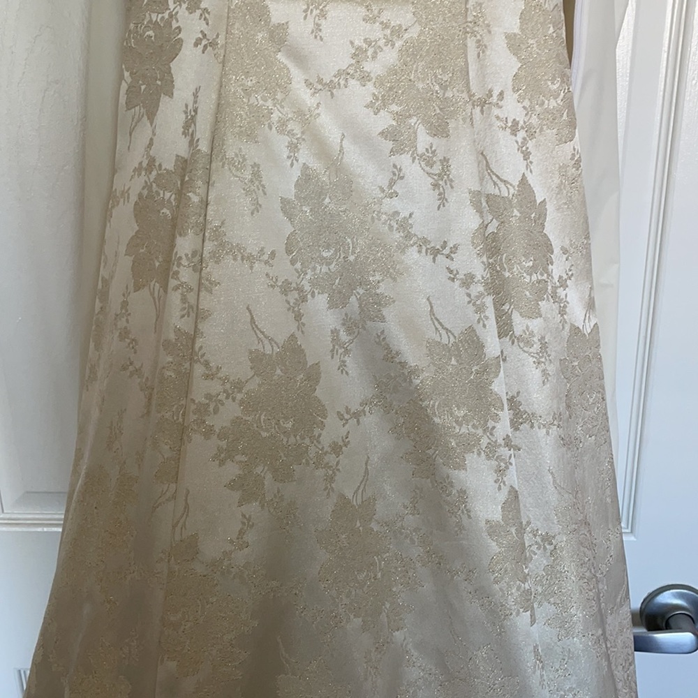 Jessica McClintock Cream Dress - Picture 5 of 8